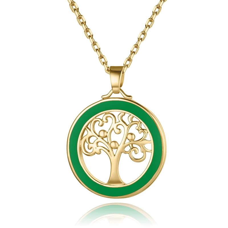 Europe and the United States Wind Fashion Tree of Life Necklace - Style 1413 made by BlueOne Jewelry