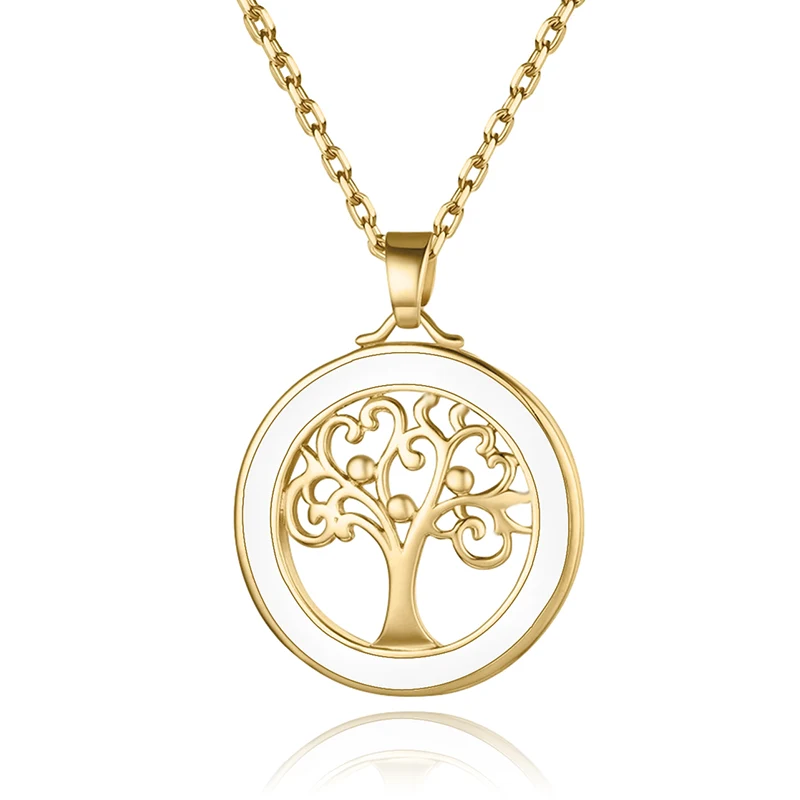 Minimalist Europe and the United States Wind Fashion Tree of Life Necklace made by BlueOne Jewelry