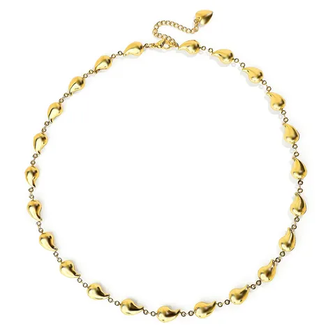 Simple Water Drop Design Women’s Necklaces Jewelry Versatile Niche - Plated Brass jewelry made by BlueOne Jewelry