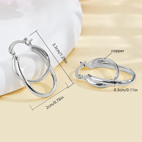 Fashion Earrings European and American Export Special Personalized High-level Trend Earrings - view 3
