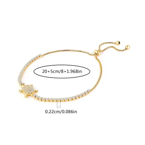 Fashion Sweet Zirconia Bracelet Female Summer High-level Versatile Small Fresh String - view 3