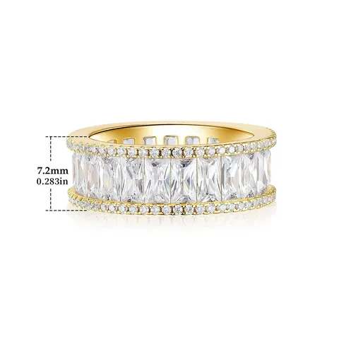 Models Full of Diamond Row Ring Niche Senior Europe and the - view 3