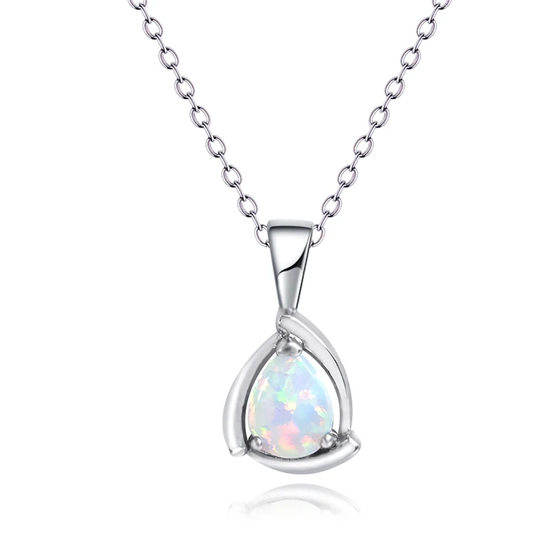French Light Luxury Romantic Simple Hollow Drop Pendant Necklace Stainless Steel made by BlueOne Jewelry