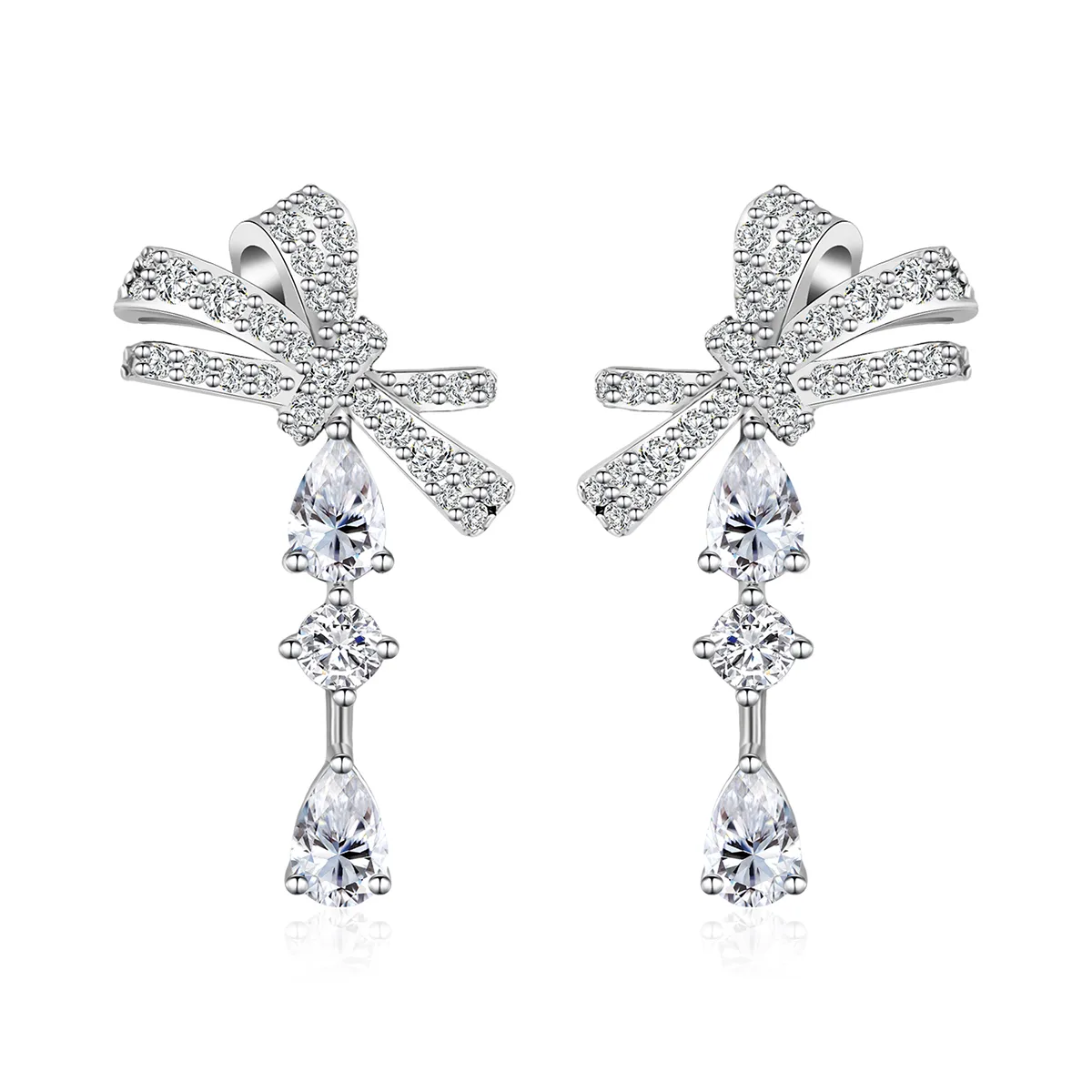 High-end Exquisitely Crafted Stud Earrings for Women Light Luxury and Niche made by BlueOne Jewelry