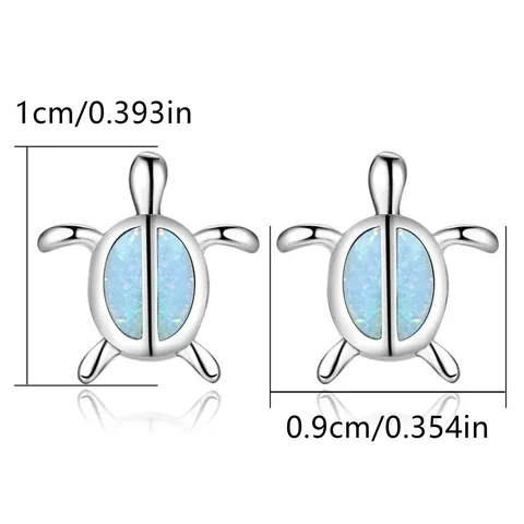 Accessories European and American Turtle Earrings - view 3