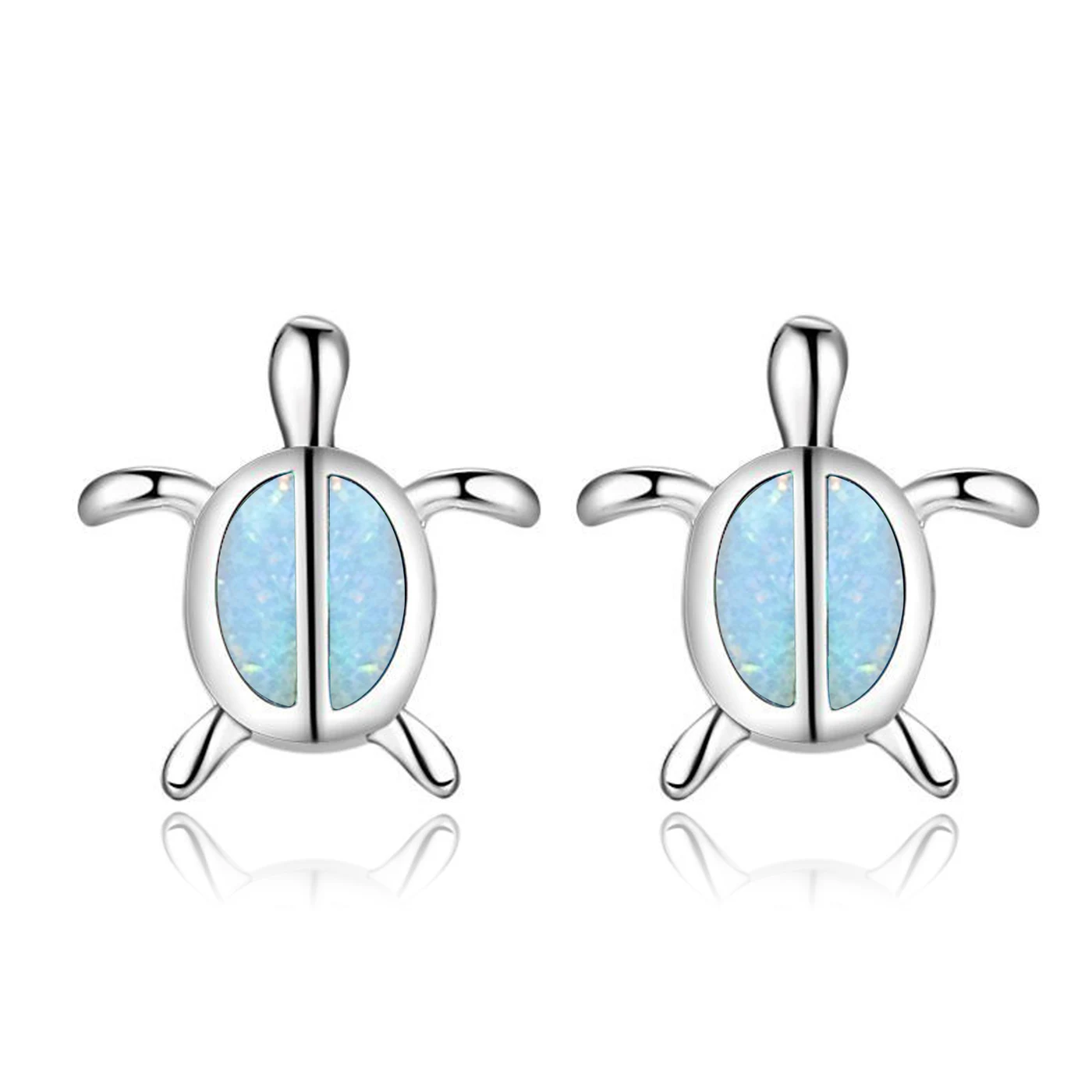 Accessories European and American Turtle Earrings made by BlueOne Jewelry