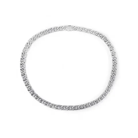 Hip Pop Miami Cuban Necklace for Men Women N003 - Plated Brass jewelry made by BlueOne Jewelry