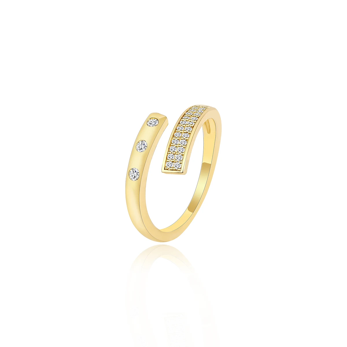 Japan and South Korea Ring Female Korean Version of Personalized Finger made by BlueOne Jewelry