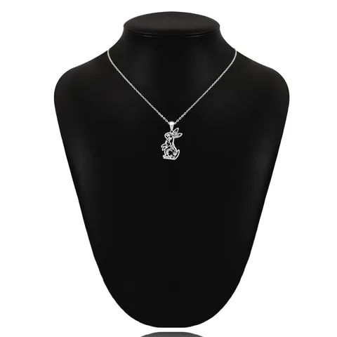 Japan and South Korea Simple Personality Rabbit Animal Pendant Collarbone Chain - view 2