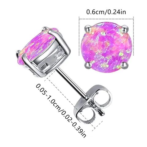 Plated Brass Japan and South Korea Version of the Simple Temperament Personality Wild Stud Earrings - view 3