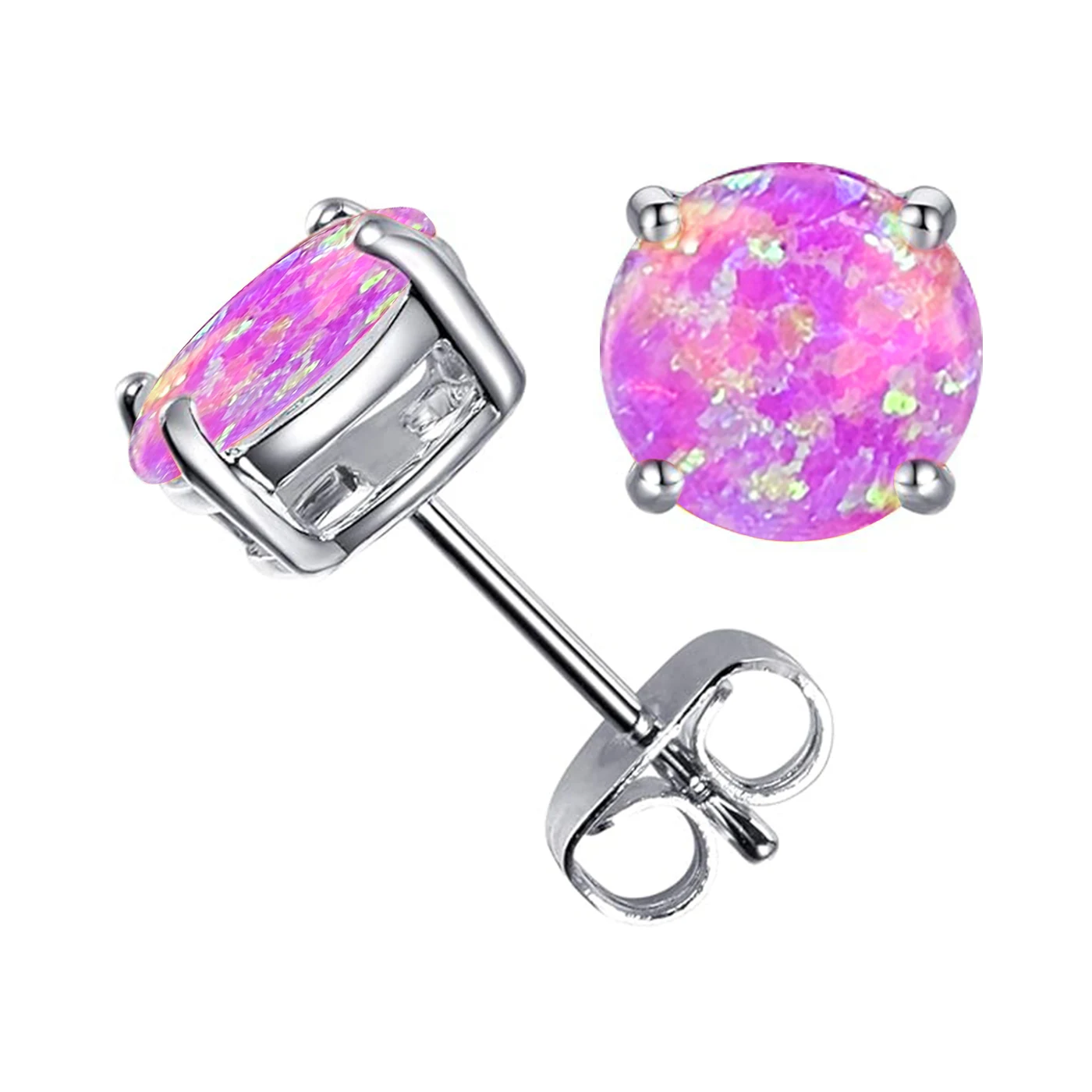 Plated Brass Japan and South Korea Version of the Simple Temperament Personality Wild Stud Earrings made by BlueOne Jewelry