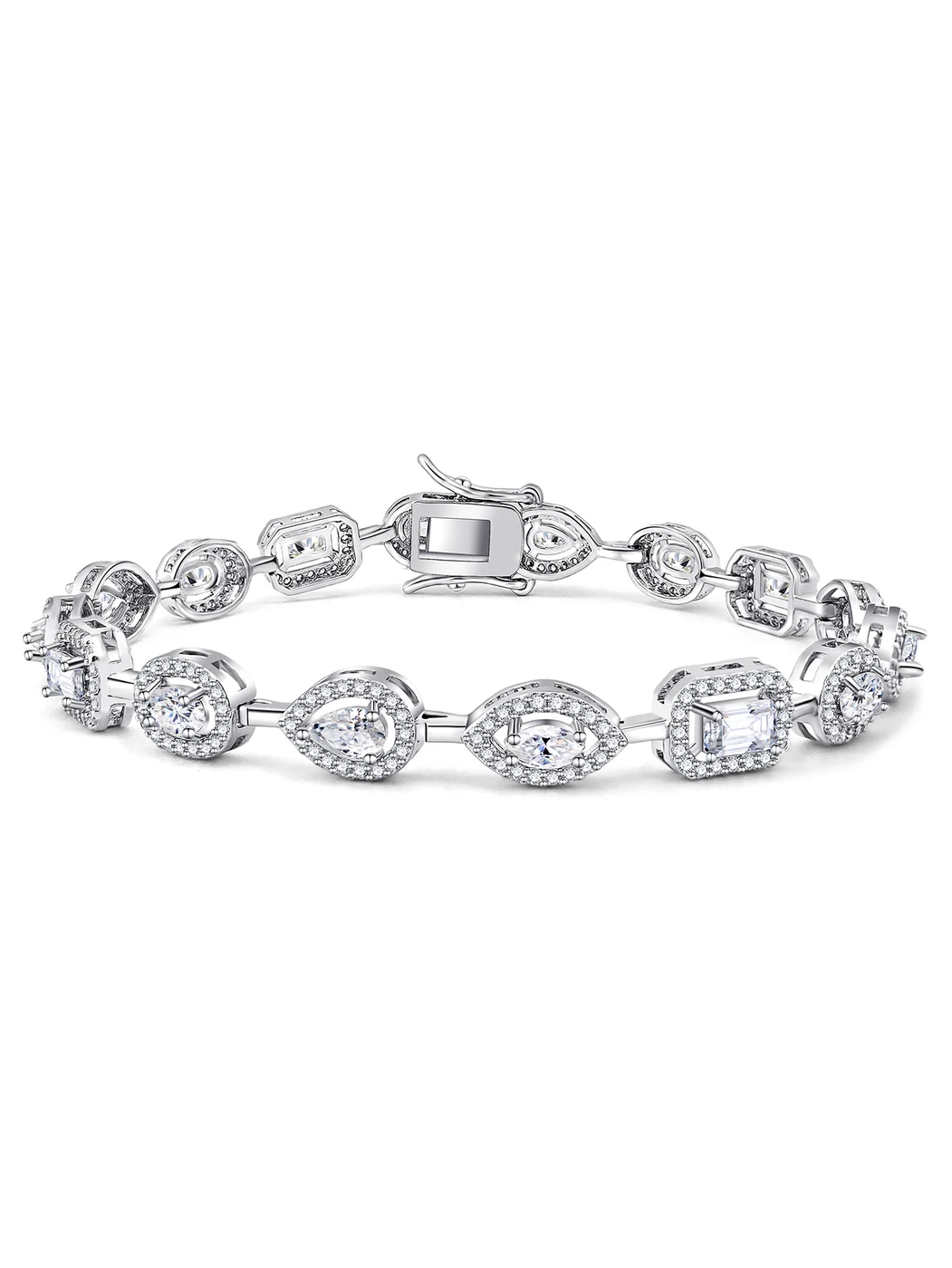 Korean Niche Design Simple Temperament Zirconia Bracelet Ins 2024 Fashion Tide made by BlueOne Jewelry