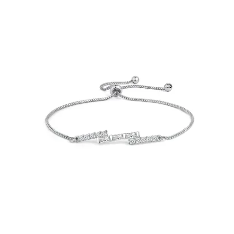 Korean Version of the Ultra-flash Zirconia Titanium Steel Bracelet Female High-level - Stainless Steel jewelry made by BlueOne Jewelry