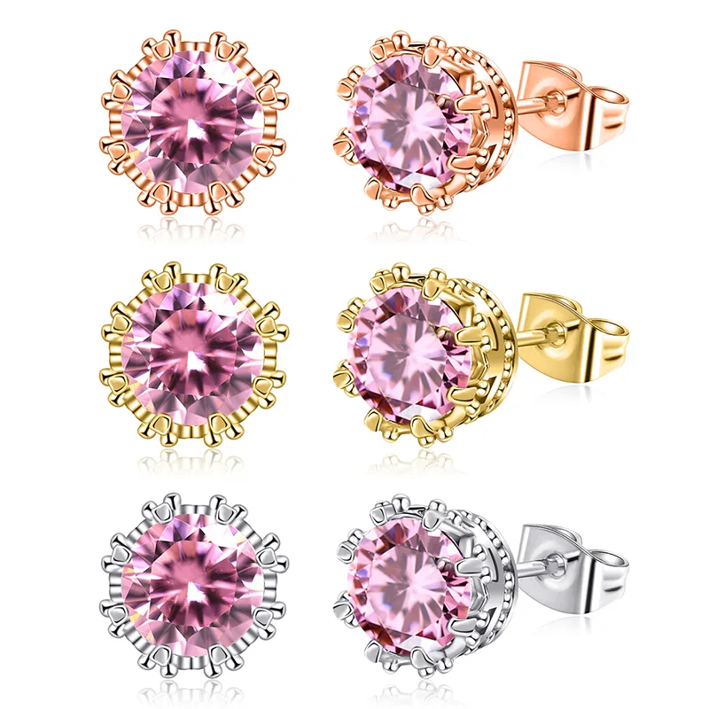Light Luxury Wind Cubic Zircon Earrings Fine Elegant Temperament Versatile 2024 made by BlueOne Jewelry