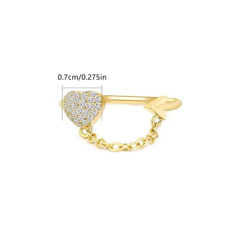 Love Irregular Ring Female Ins Niche Design Sense Senior Finger Ring - view 3