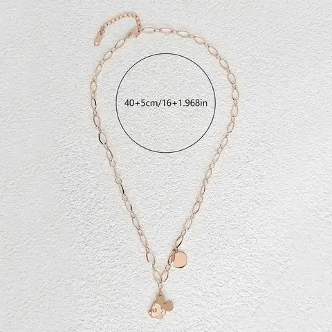 Niche Design Collarbone Chain Light Luxury Versatile Simple Temperament Sweater Chain - view 3