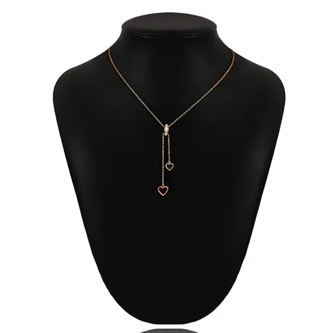 Niche Design Super Fairy Titanium Steel Necklace Female Models Light Luxury Collarbone Chain - view 2