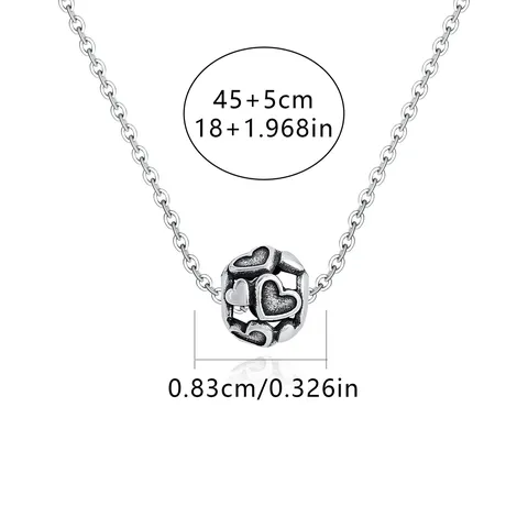 Plated Brass Orb Necklace Women Light Luxury Niche Design Hundreds Lockbone Chain Simple - view 3