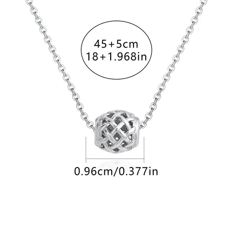 Orb Necklace Women Light Luxury Niche Design Hundreds Lockbone Chain Simple - Style 4485 - view 3