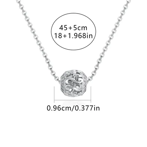 Minimalist Orb Necklace Women Light Luxury Niche Design Hundreds Lockbone Chain Simple - view 3