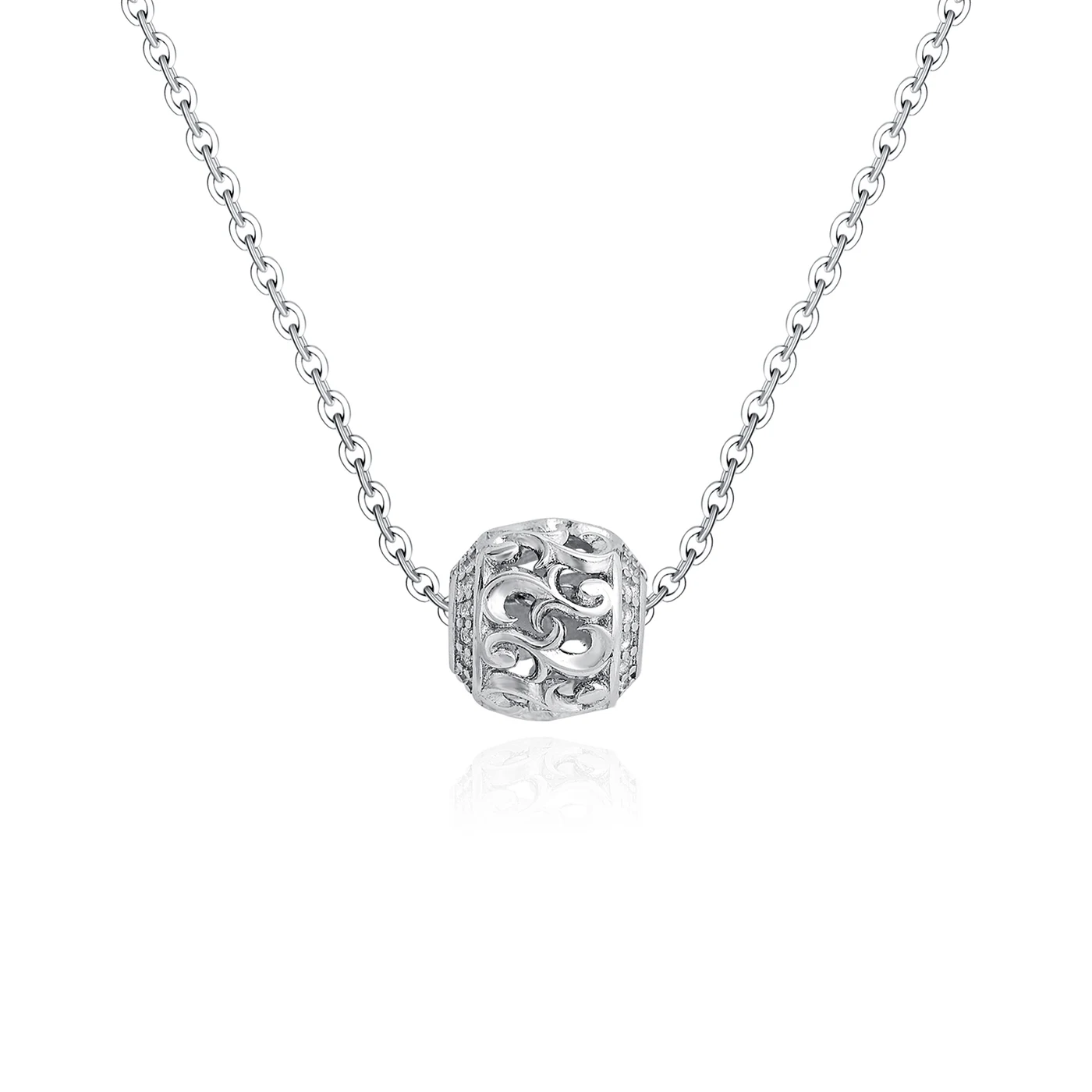 Minimalist Orb Necklace Women Light Luxury Niche Design Hundreds Lockbone Chain Simple made by BlueOne Jewelry