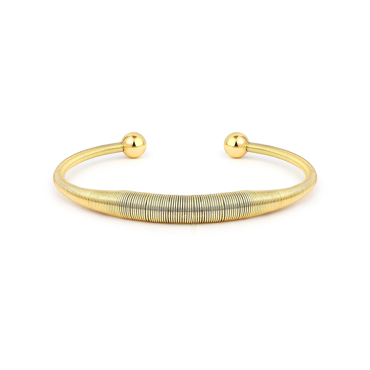 Punk Wave Twist Wire Titanium Bracelet Couple Jewelry Europe and the made by BlueOne Jewelry