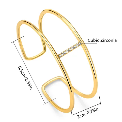 Simple Exquisite Micro-set Single-row Bracelet Female Temperament Light Luxury High-level Fashion - view 3