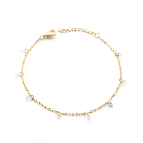 Simple Light Luxury Geometric Love Heart Round Piece Bracelet Niche Design - Plated Brass jewelry made by BlueOne Jewelry