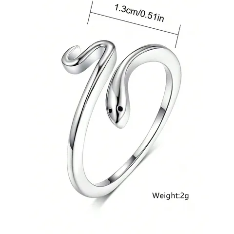 Snake Ring Europe and the United States Open Index Finger Ring - view 3