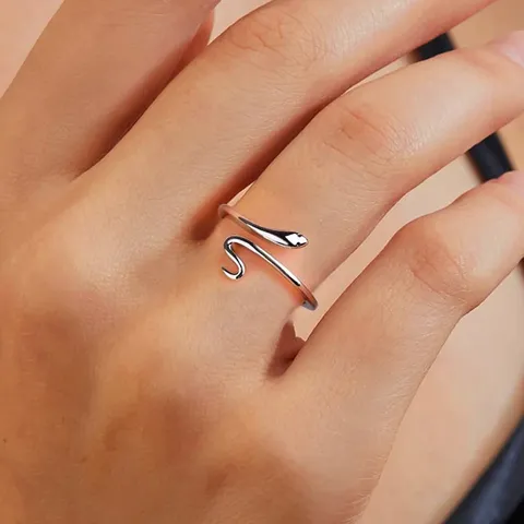 Snake Ring Europe and the United States Open Index Finger Ring - view 2