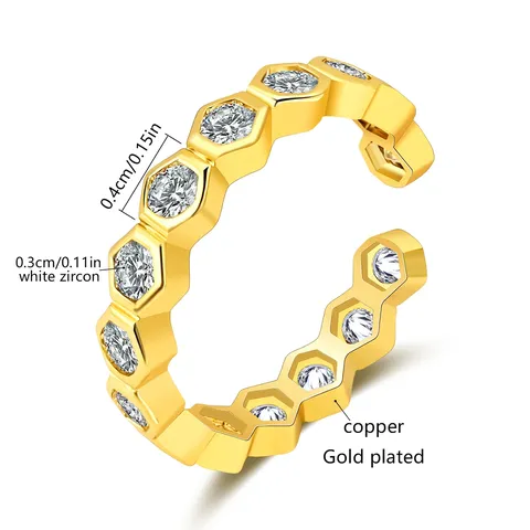 South Korea Ring Female Niche Design Ins Personalized Style Ring Light - view 3