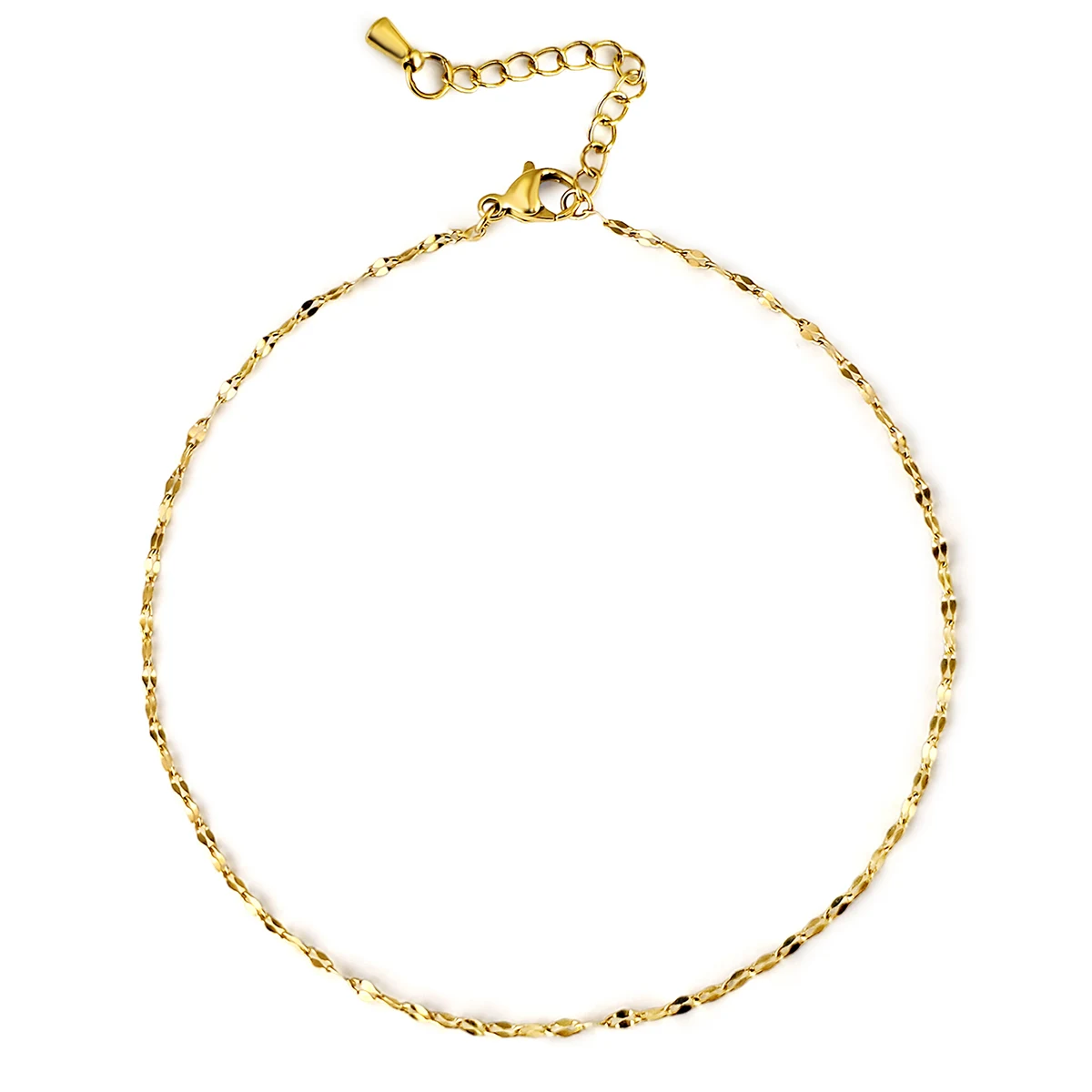 Sparkling Anklet Women’s Niche Premium Feeling Ankle Jewelry Foot Chain made by BlueOne Jewelry
