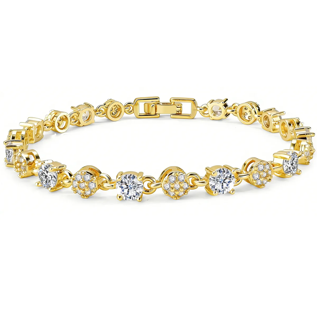 Tennis Bracelet with Zirconia Jewelry Affordable Luxury Design Direct made by BlueOne Jewelry