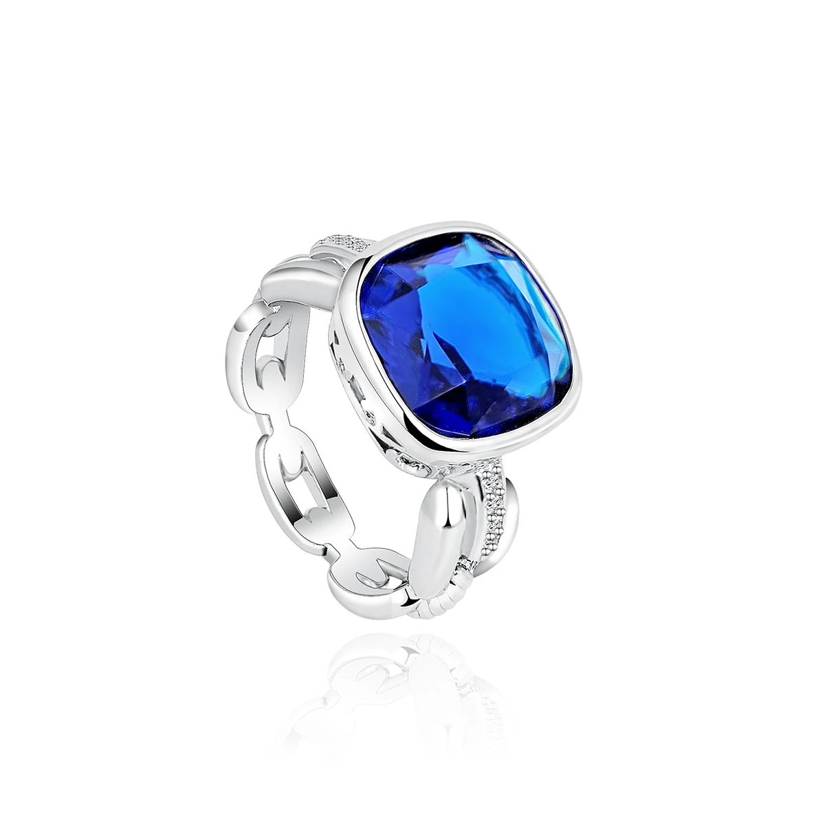 The Realm Zirconia Ring Fashion Europe and the United States Popular made by BlueOne Jewelry