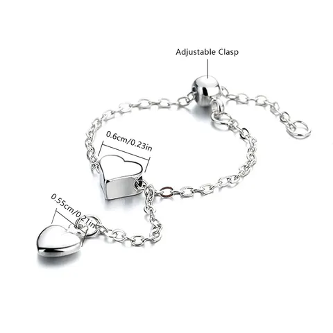 Trending Unique Adorable Versatile Sweet-edgy Style Exquisite Heart-shaped Pull-out Ring - view 3