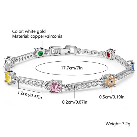 Zirconia Women’s Bracelet European & American Creative - view 3