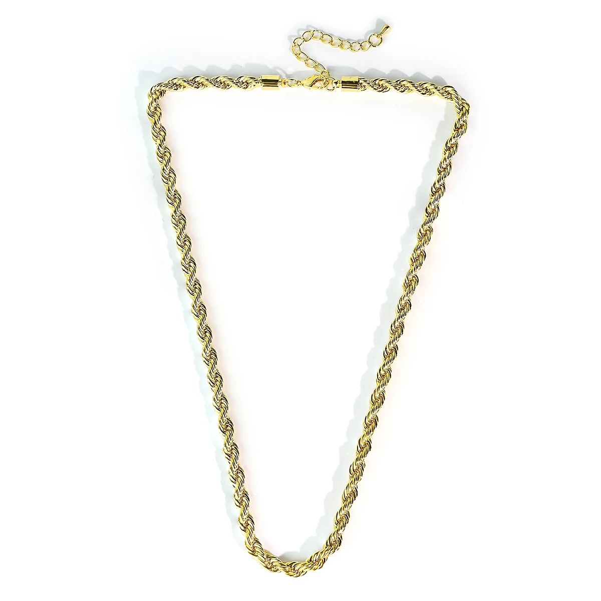 Wenjian Europe and the United States Wind Light Luxury Metal Thick Necklace made by BlueOne Jewelry