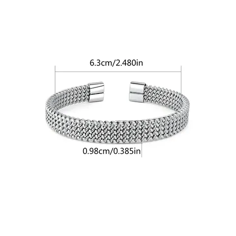 Titanium Steel Braided Stainless Steel Bracelets - view 3
