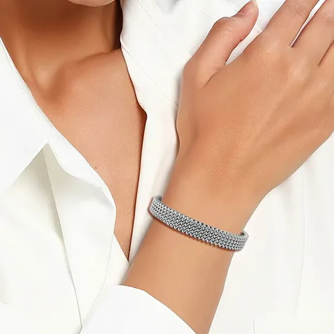 Titanium Steel Braided Stainless Steel Bracelets - view 2