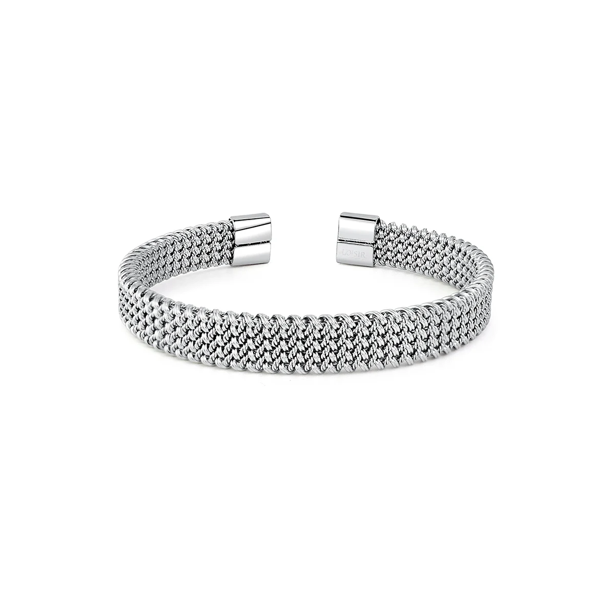 Titanium Steel Braided Stainless Steel Bracelets made by BlueOne Jewelry