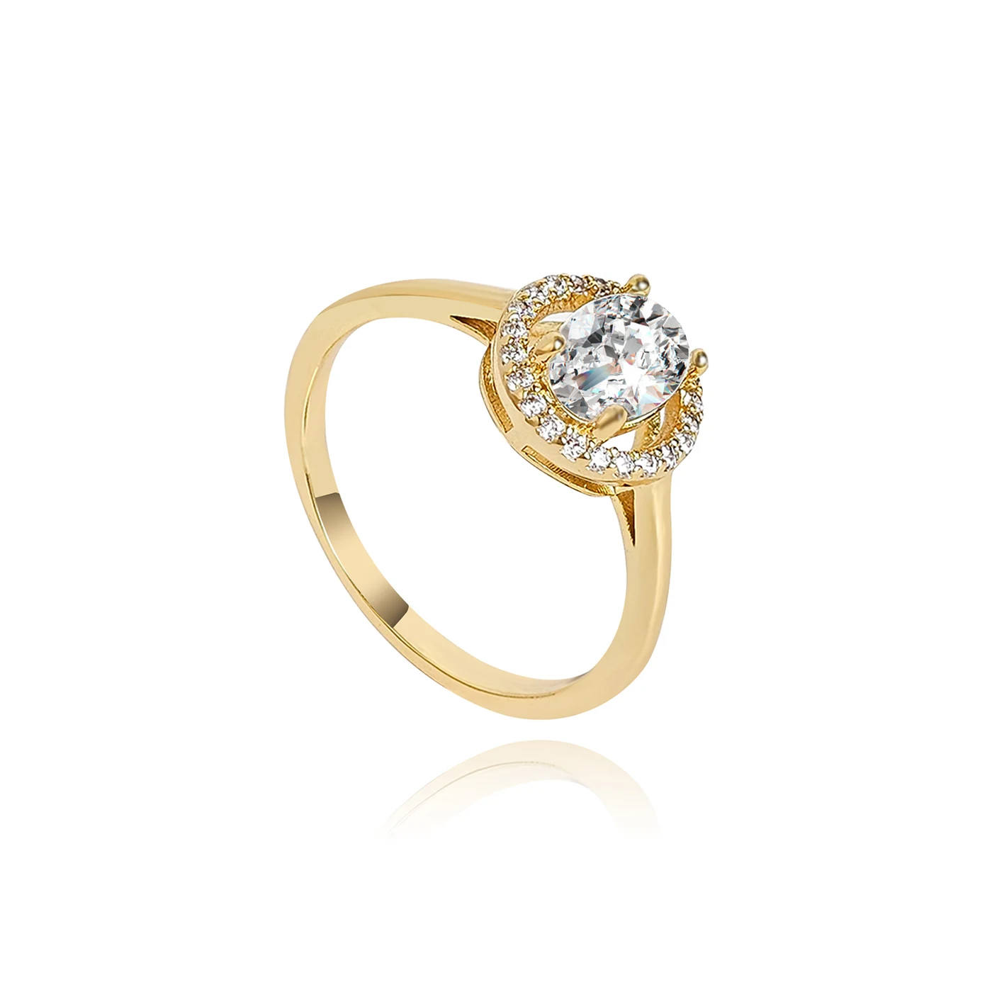 Plated Brass Personalized Ring European and American Fashion Women’s Finger Ring Simple Ring made by BlueOne Jewelry