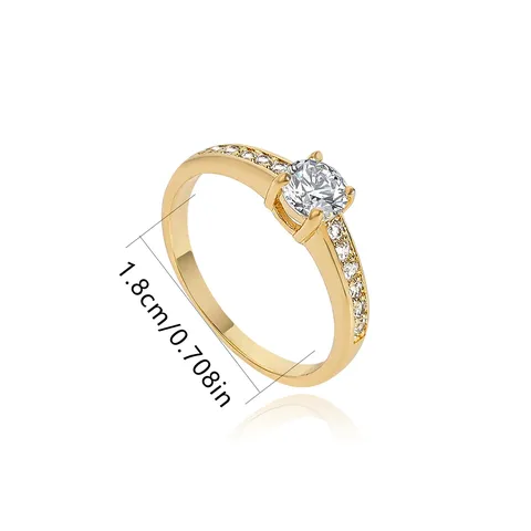 Personalized Ring European and American Fashion Women’s Finger Ring Simple Ring - view 3