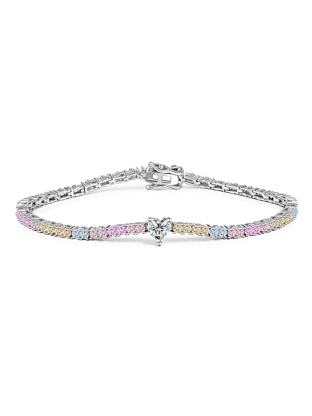 Cubic Zirconia Women Bracelet Full Color Zirconia Wedding Design Women Jewelry made by BlueOne Jewelry