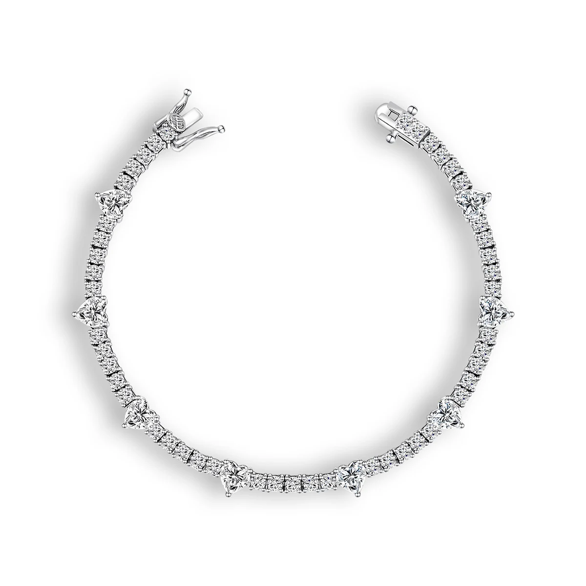 Minimalist Women Bracelet Full Zirconia Wedding Design Women Jewelry made by BlueOne Jewelry