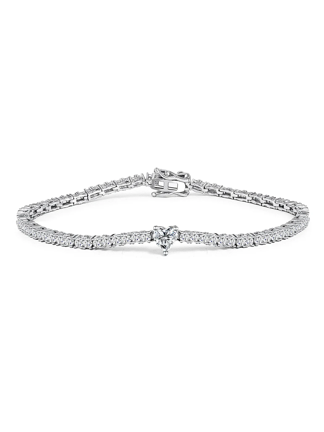 Plated Brass Women Bracelet Full Zirconia Wedding Design Women Jewelry made by BlueOne Jewelry