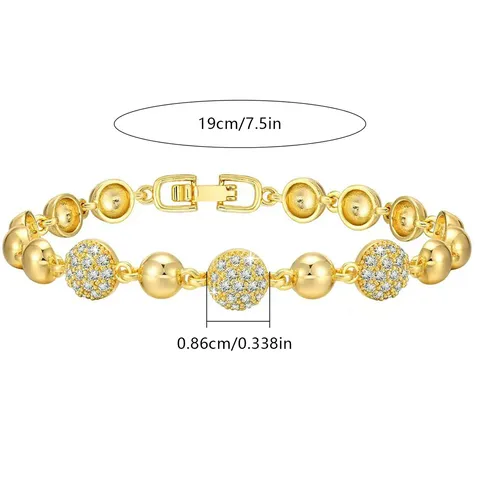 Zirconia Bracelet Women 2024 Jewelry Selection Popular Jewelry Fine Bracelet - view 3