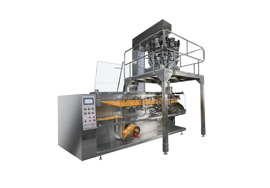 BHS-180 Horizontal Form Fill Seal Machine for Standaed Flat-Pouch