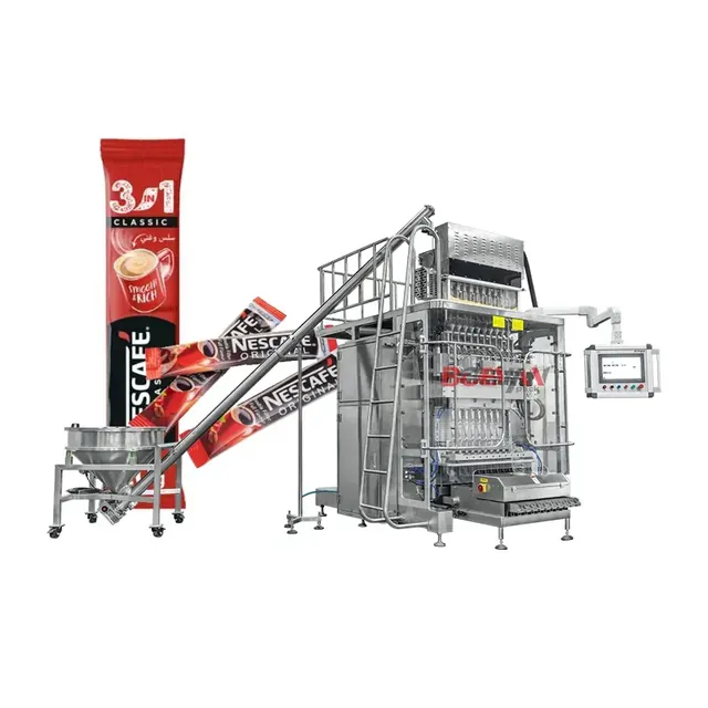 Vertical High Speed Multi-lanes Coffee Stick Packing Machine