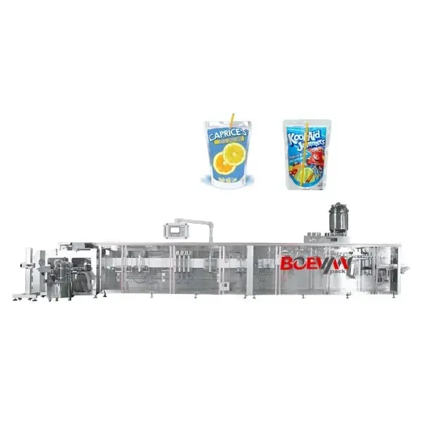 Optimized Solution: High-Efficiency HFFS Doypack Packing Machine for Beverage Juice