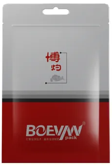 Zipper Pouch pouch produced on the BHP-360D/360DZ Duplex Horizontal Pouch Pick Fill Seal Machine